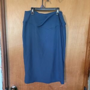 Straight Ribbed Women's Size 3XL Skirt